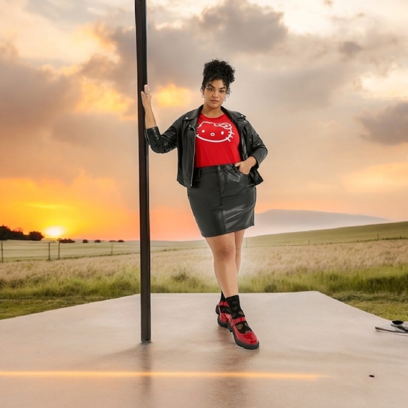 NWT - HELLO KITTY CREW TEE - TORRID - SIZE 2X - Picture 5 of 9